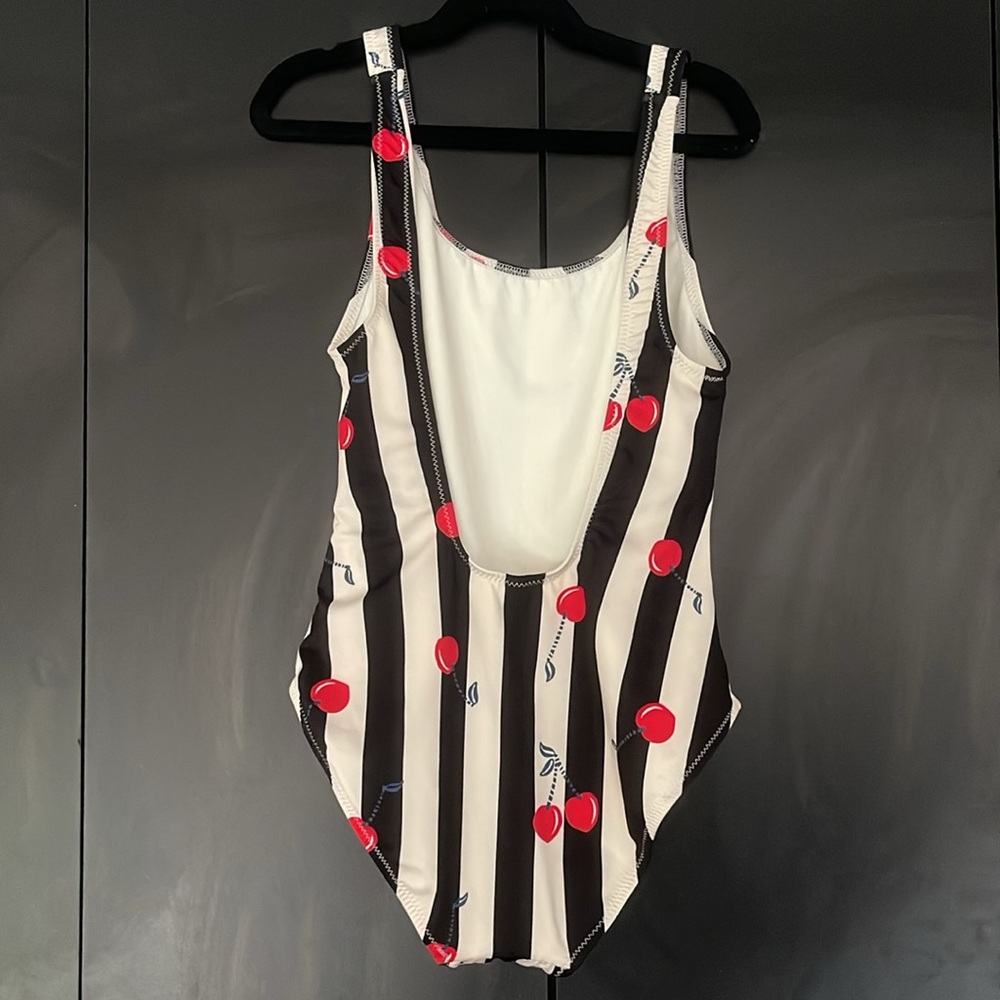 Solid & Striped Swimsuit - Picture 4 of 6